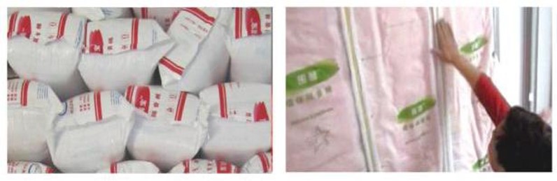 R value fiberglass insulation compression volume 80%